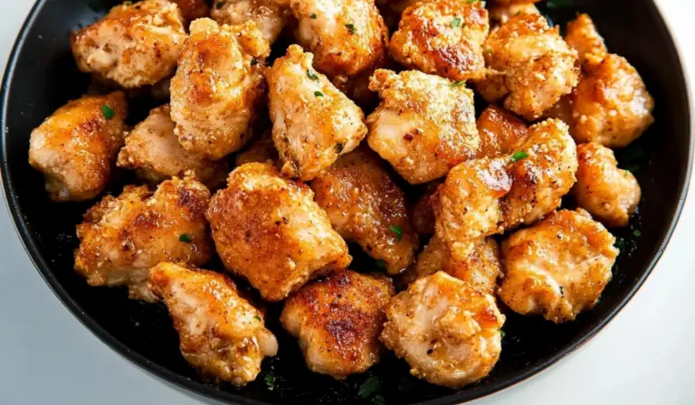 15-Minute Garlic Butter Chicken Bites: A Simple and Flavorful One-Pan Meal