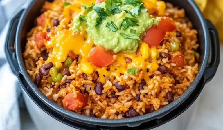 Instant Pot Cheesy Taco Rice: A Beginner’s Guide to Flavorful, One-Pot Comfort Food