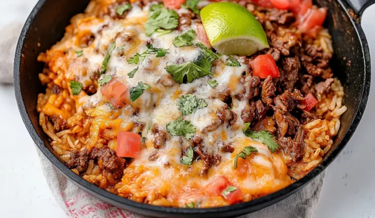 Mexican Beef and Rice Skillet: A Beginner’s Guide to a One-Skillet Marvel