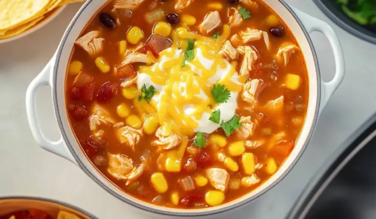 7 Can Chicken Taco Soup: The Ultimate Easy and Flavorful Recipe for Beginner Cooks