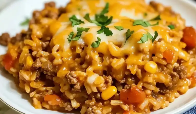 One-Pot Mexican Ground Beef and Rice: A Beginner-Friendly Recipe for Comfort and Flavor