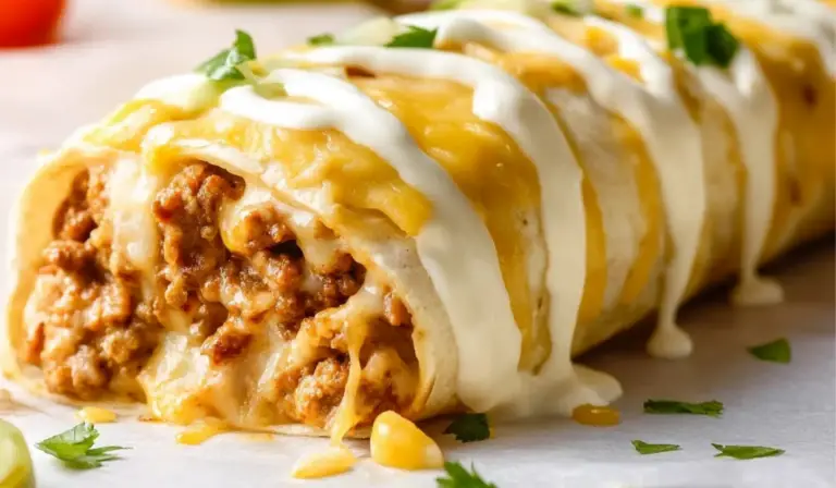 Smothered Chicken Burritos: A Beginner-Friendly Mexican-Inspired Delight