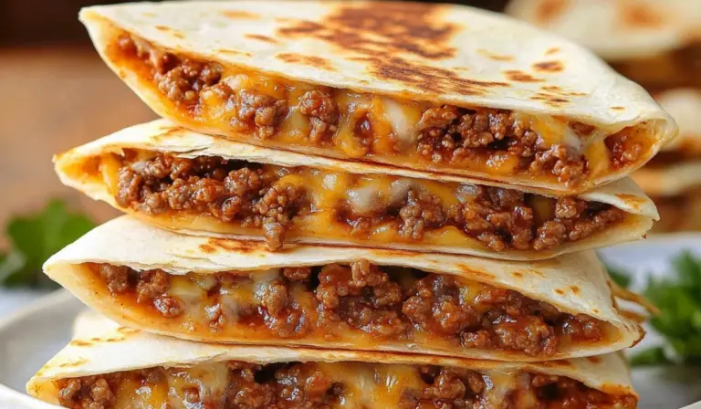 The Ultimate Cheesy Ground Beef Quesadilla Recipe for Beginners