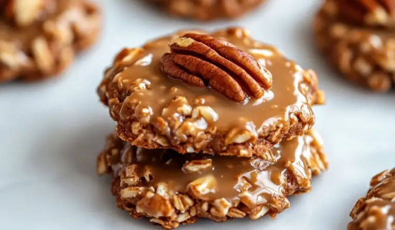 No-Bake Coconut Pecan Praline Cookies: A Sweet Treat for Any Occasion