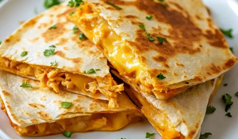 Easy Baked Chicken and Cheese Quesadillas: A Perfect Beginner-Friendly Recipe