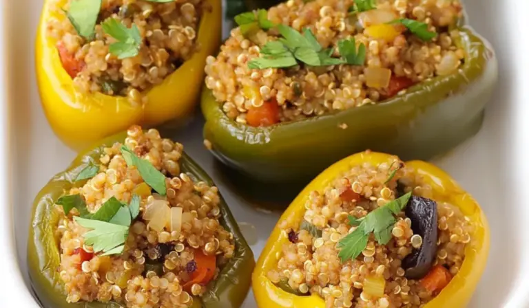 Healthy Turkey and Quinoa Mexican Stuffed Peppers: A Beginner-Friendly Delight