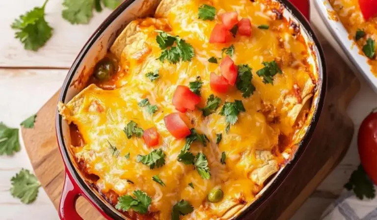 Slow Cooker Chicken Enchilada Casserole: A Foolproof Guide for Beginners