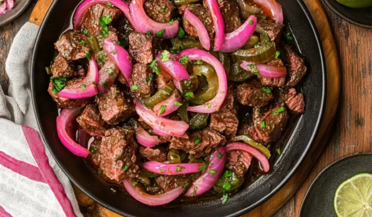 A Beginner’s Guide to Making Steak Picado with Pickled Onions