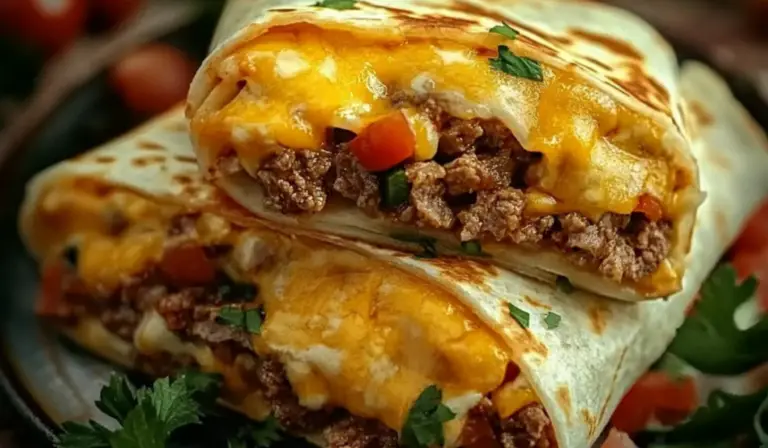 Easy Homemade Nacho Cheese Beef Wraps: A Beginner-Friendly Recipe