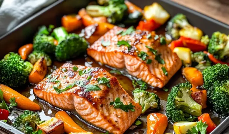 Sheet Pan Teriyaki Salmon and Veggies: A Simple, Flavorful Weeknight Dinner