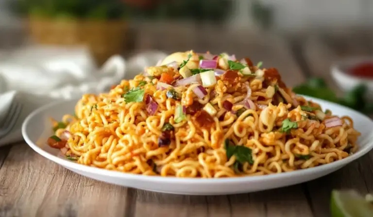 Maggi Noodles Chaat: A Flavorful Twist on Instant Noodles