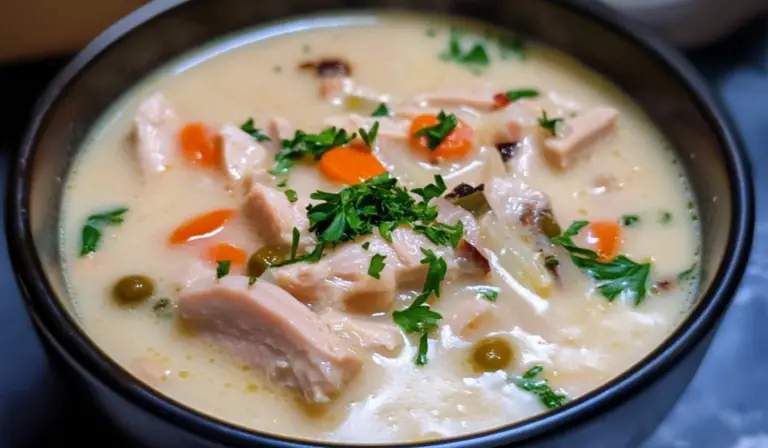 Creamy Leftover Turkey Soup: A Cozy, Comforting Way to Use Holiday Extras