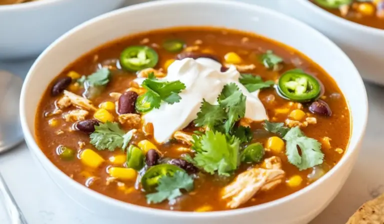 Chicken Enchilada Soup: A Cozy and Flavorful Beginner-Friendly Recipe