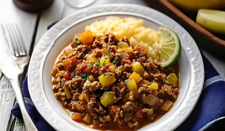 Mexican Picadillo with Potatoes: A Hearty and Beginner-Friendly Comfort Dish