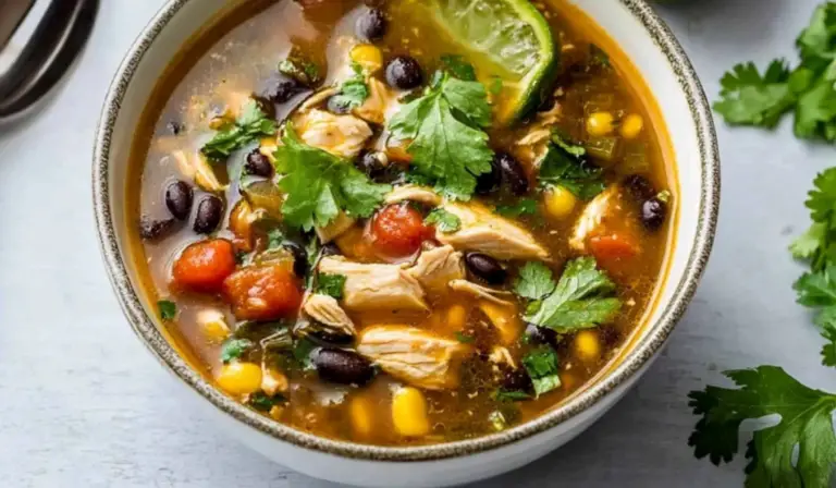 Southwestern Chicken Taco Soup: A Beginner-Friendly Comfort Meal