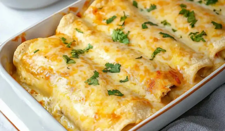 Easy White Chicken Enchiladas: A Beginner’s Guide to Creamy Comfort Food