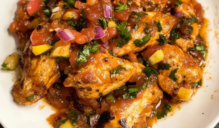 One-Pot Salsa Chicken: A Flavorful, Beginner-Friendly Meal