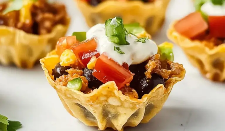 Loaded Taco Bites: A Beginner-Friendly Appetizer Packed with Flavor