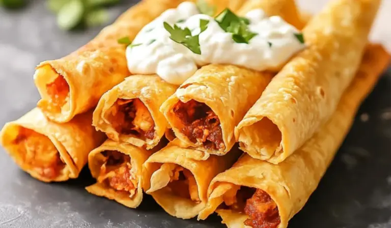 Crispy Homemade Chicken Taquitos: A Beginner’s Guide to a Classic Mexican Dish