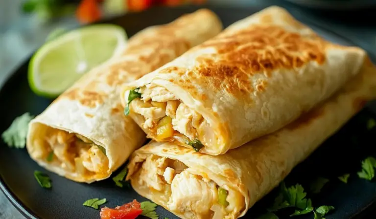 Easy 30-Minute Chicken Chimichanga Recipe