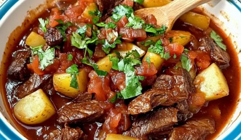 Beef and Potatoes in Salsa (Bistec con Papas): A Hearty and Beginner-Friendly Mexican Classic