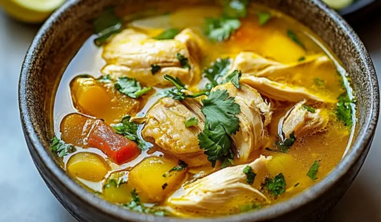Cuban Chicken Soup (Sopa de Pollo Cubana): A Comforting Classic for Beginners