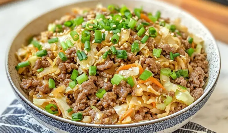 Inside-Out Egg Roll in a Bowl: A Beginner-Friendly, Flavor-Packed Meal