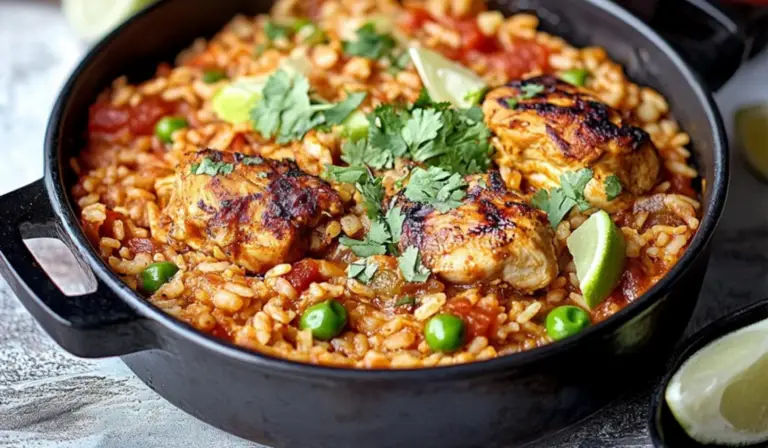 Mexican Arroz con Pollo: A Flavorful One-Pan Meal for Beginners