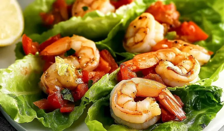 Shrimp Lettuce Wraps: A Simple, Zesty Low-Carb Delight for Beginners