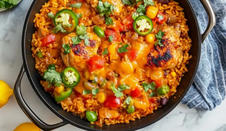 One-Pot Mexican Chicken and Rice: A Flavorful and Easy Dinner for Beginners