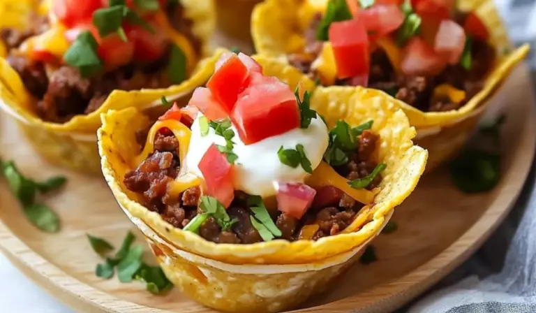 Easy Taco Cups: A Fun and Flavorful Beginner-Friendly Recipe