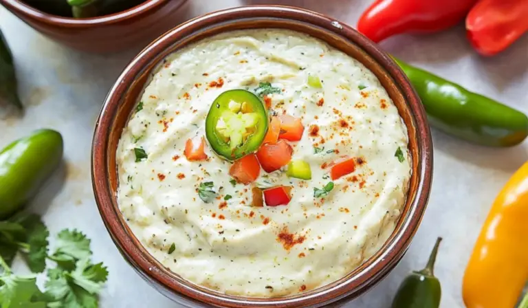 Jalapeño Dip: A Quick and Flavorful Crowd-Pleaser for Beginners