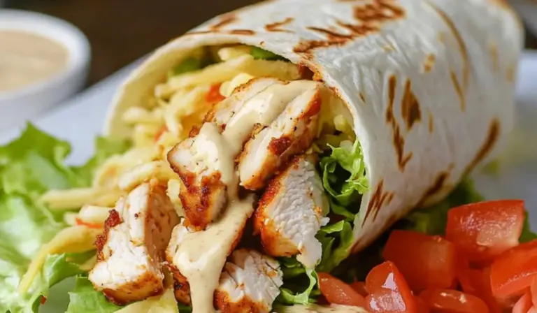 Grilled Chicken Wrap with Chipotle Mayo: A Flavorful, Beginner-Friendly Meal