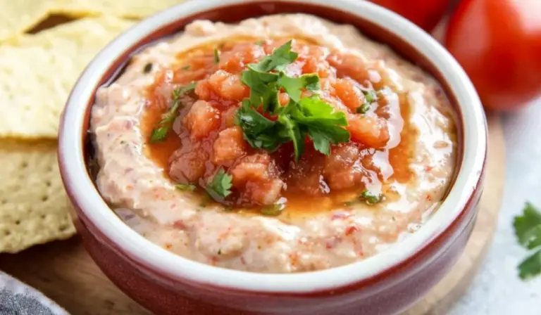 Creamy Salsa Dip: A Simple and Flavorful 5-Minute Recipe for Beginners