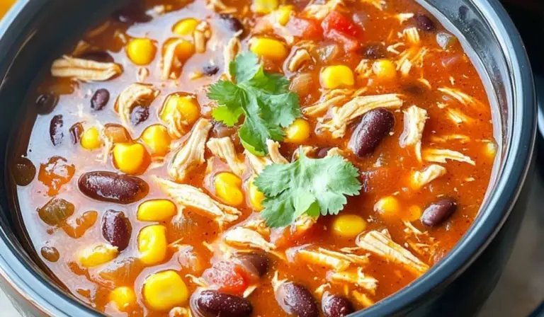 Slow Cooker Chicken Taco Soup: A Beginner’s Guide to a Hearty, Flavorful Meal