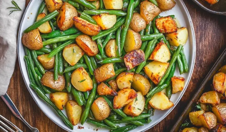 Roasted Green Beans and Potatoes: A Simple and Delicious Side Dish for Beginners