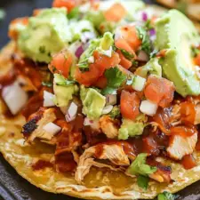 BBQ Chicken Tostadas: A Beginner-Friendly Recipe for a Quick and Flavorful Meal