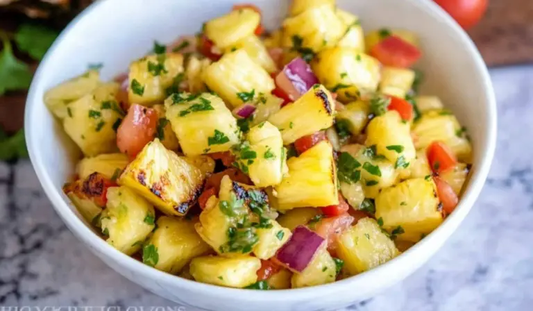 Grilled Pineapple Salsa: A Sweet and Spicy Summer Delight