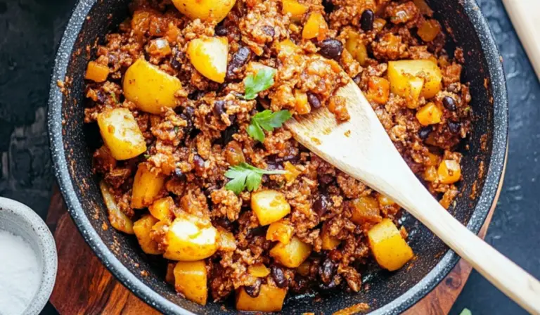 Mexican Picadillo con Papas: A Perfect Beginner-Friendly Comfort Dish