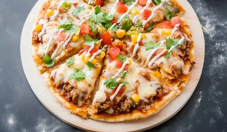Homemade Mexican Pizza: A Perfect Beginner-Friendly Recipe