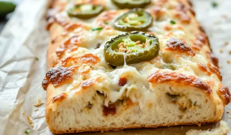 Jalapeño Popper Bread: A Spicy, Cheesy Delight for Beginners