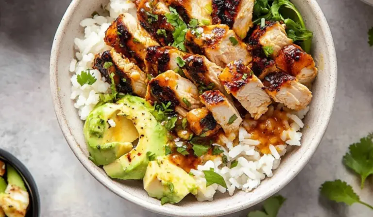 Honey Chipotle Chicken Rice Bowls: A Flavorful and Beginner-Friendly Meal