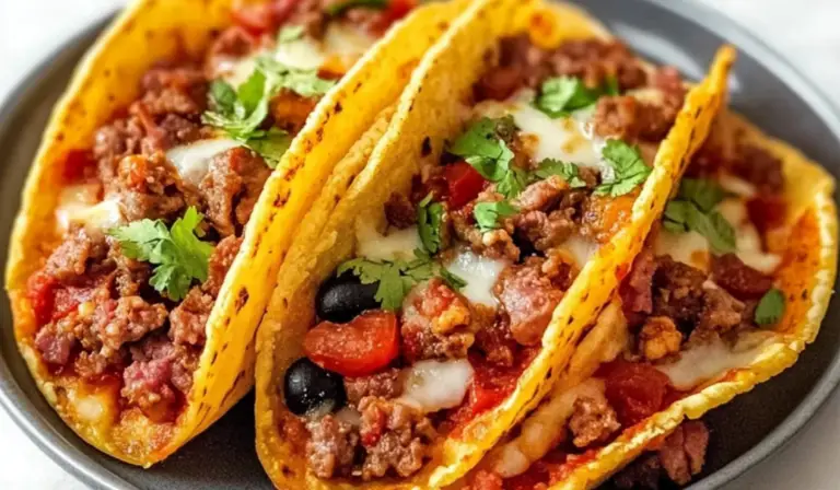 Meat Lovers Pizza Tacos