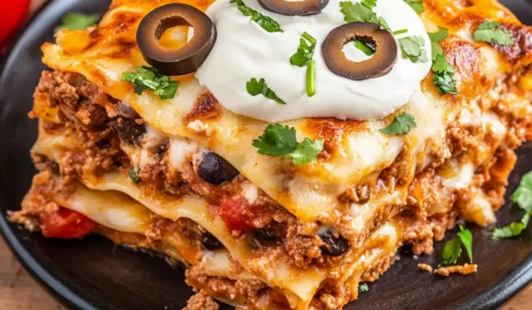 Mexican Lasagna with Noodles: A Hearty Twist on a Classic Dish