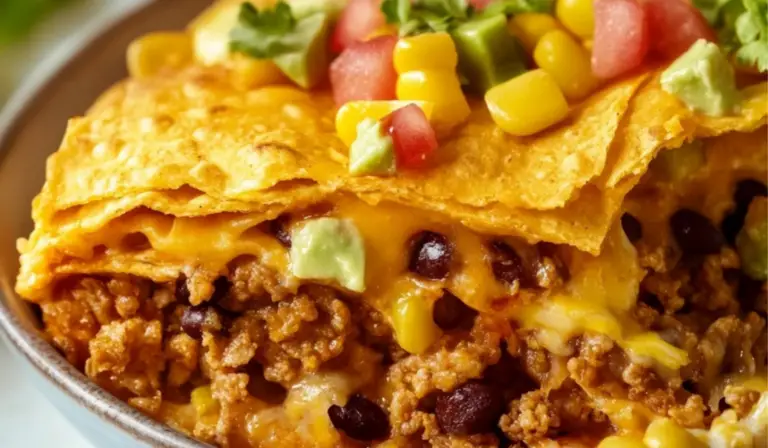Crunchy Walking Taco Casserole: A Flavor-Packed, Beginner-Friendly Dinner