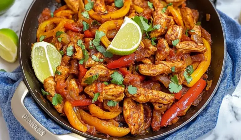 Skillet Chicken Fajitas: A Simple and Flavorful Recipe for Beginners