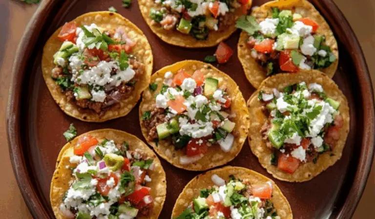 Mini Tostadas: A Perfect Beginner’s Recipe for a Quick and Flavorful Meal