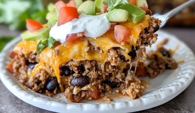 Low Carb Taco Casserole: A Flavorful and Foolproof Start for Beginner Cooks