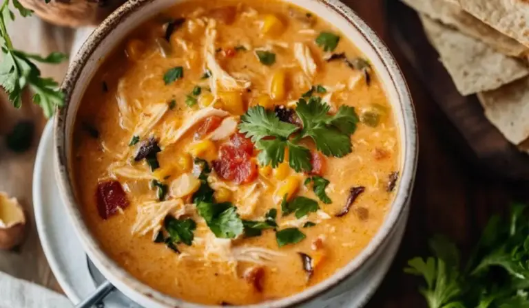 Creamy Chicken Tortilla Soup: A Beginner’s Guide to Comfort in a Bowl