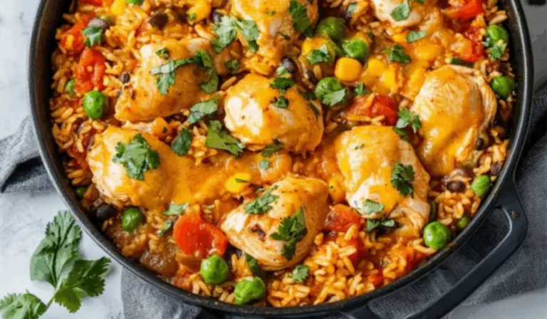 One-Pot Mexican Chicken and Rice: A Beginner’s Dream Dinner
